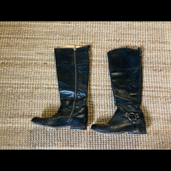 Frye Melissa Zipper Riding Boot - Picture 2 of 3